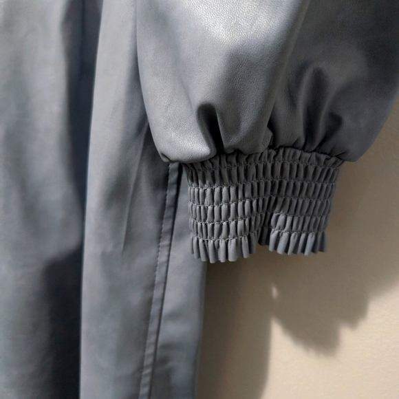 7 For All Mankind Vegan Leather Dress - Picture 8 of 10